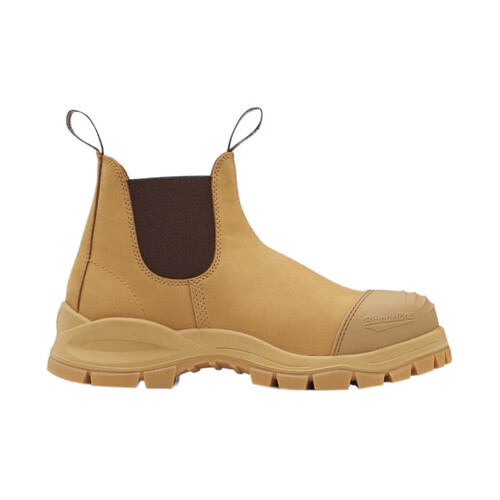 DISCONTINUED - 989 - Xfoot Rubber - Wheat water-resistant nubuck elastic side boot