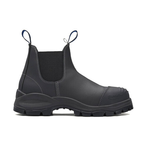 990 - UNISEX ELASTIC SIDED SERIES SAFETY BOOTS - BLACK