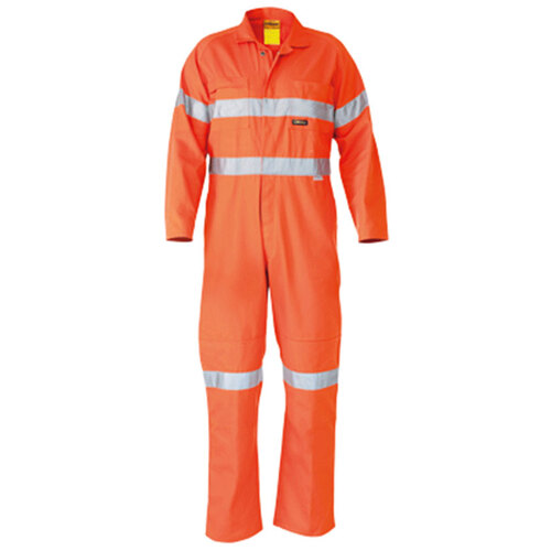 WORKWEAR, SAFETY & CORPORATE CLOTHING SPECIALISTS  - HI VIS LIGHTWEIGHT COVERALLS 3M REFLECTIVE TAPE