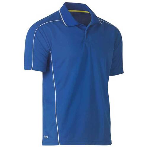 WORKWEAR, SAFETY & CORPORATE CLOTHING SPECIALISTS  - COOL MESH POLO WITH REFLECTIVE PIPING