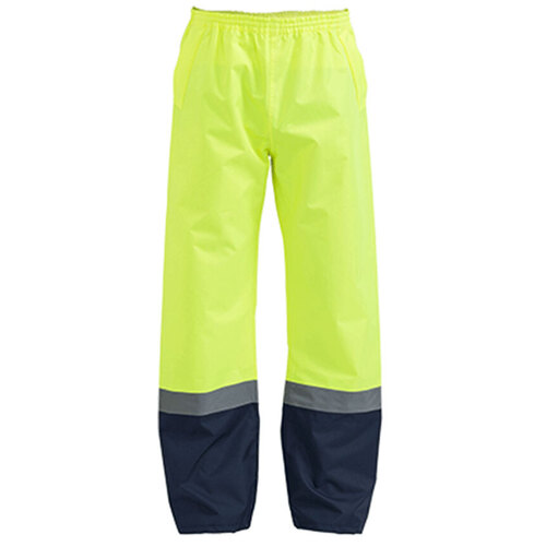 WORKWEAR, SAFETY & CORPORATE CLOTHING SPECIALISTS  - TAPED HI VIS RAIN SHELL PANT