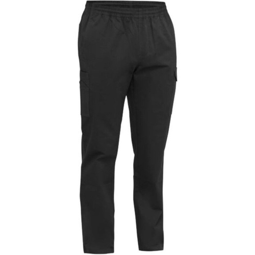 WORKWEAR, SAFETY & CORPORATE CLOTHING SPECIALISTS  - STRETCH COTTON DRILL ELASTIC WAIST CARGO PANT