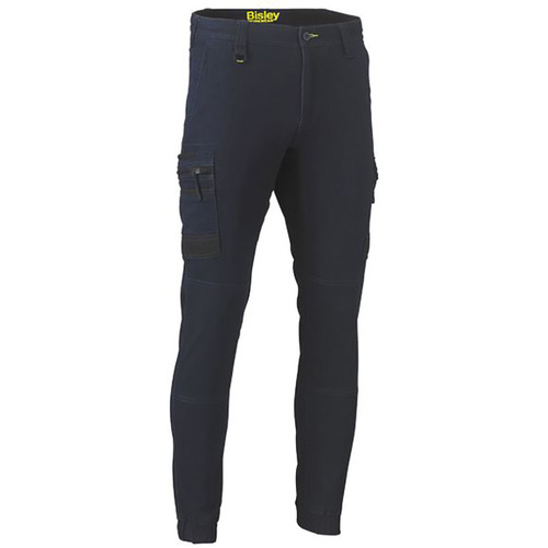 WORKWEAR, SAFETY & CORPORATE CLOTHING SPECIALISTS  - FLEX AND MOVE STRETCH DENIM CARGO CUFFED PANTS