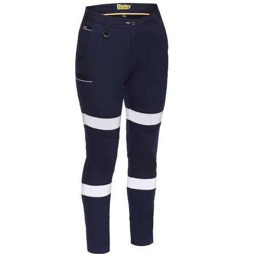 WORKWEAR, SAFETY & CORPORATE CLOTHING SPECIALISTS  - WOMENS TAPED STRETCH COTTON PANTS
