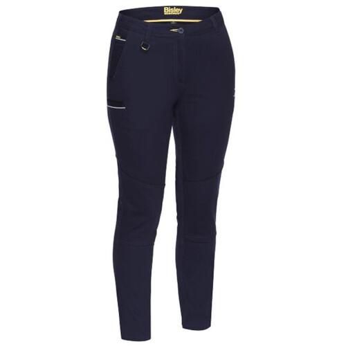 WORKWEAR, SAFETY & CORPORATE CLOTHING SPECIALISTS  - WOMEN'S TAPED COTTON CARGO CUFFED PANTS