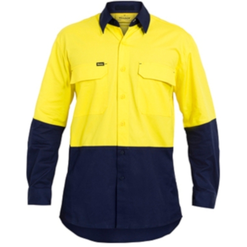 WORKWEAR, SAFETY & CORPORATE CLOTHING SPECIALISTS  - X Airflow™ Ripstop Hi Vis Shirt - Long Sleeve