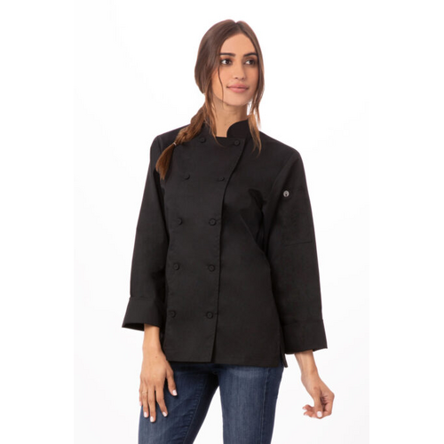 WORKWEAR, SAFETY & CORPORATE CLOTHING SPECIALISTS  - Sofia Women's Lite Chef Jacket