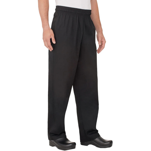 WORKWEAR, SAFETY & CORPORATE CLOTHING SPECIALISTS  - Black Basic Baggy Pants