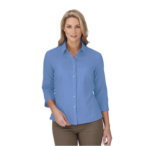 WORKWEAR, SAFETY & CORPORATE CLOTHING SPECIALISTS  - Ezylin 3/4 Sleeve Shirt - Ladies