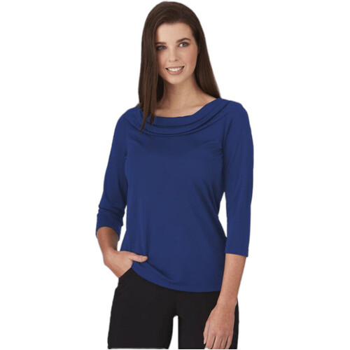 WORKWEAR, SAFETY & CORPORATE CLOTHING SPECIALISTS  - Eva 3/4 Sleeve Blouse Shirt