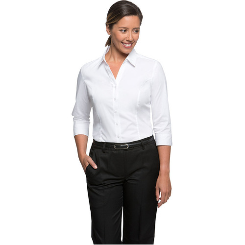 WORKWEAR, SAFETY & CORPORATE CLOTHING SPECIALISTS  - City Stretch Classic - 3/4 Sleeve Shirt