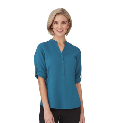 WORKWEAR, SAFETY & CORPORATE CLOTHING SPECIALISTS  - So Ezy - 3/4 Sleeve Shirt - Ladies