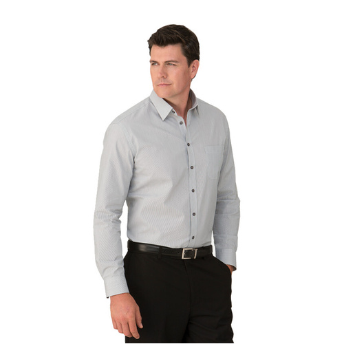 WORKWEAR, SAFETY & CORPORATE CLOTHING SPECIALISTS  - Pinfeather - Long Sleeve Shirt - Mens