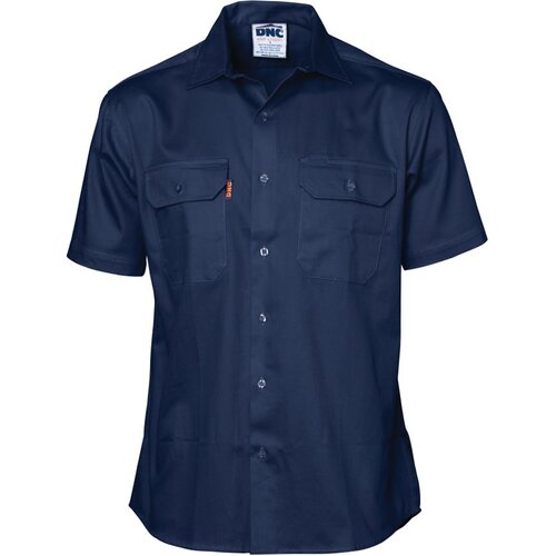 WORKWEAR, SAFETY & CORPORATE CLOTHING SPECIALISTS  - Cool-Breeze Work Shirt - Short Sleeve