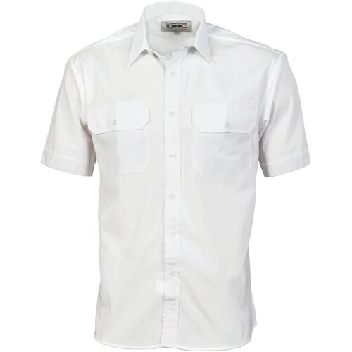 WORKWEAR, SAFETY & CORPORATE CLOTHING SPECIALISTS  - Polyester Cotton Work Shirt - Short Sleeve