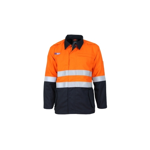 WORKWEAR, SAFETY & CORPORATE CLOTHING SPECIALISTS  - INHERENT FR PPE2 2 TONE D/N JACKET