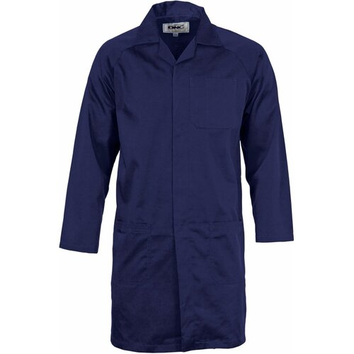 WORKWEAR, SAFETY & CORPORATE CLOTHING SPECIALISTS  - Polyester cotton dust coat (Lab Coat)