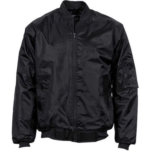 WORKWEAR, SAFETY & CORPORATE CLOTHING SPECIALISTS  - Flying Jacket - Plastic Zips