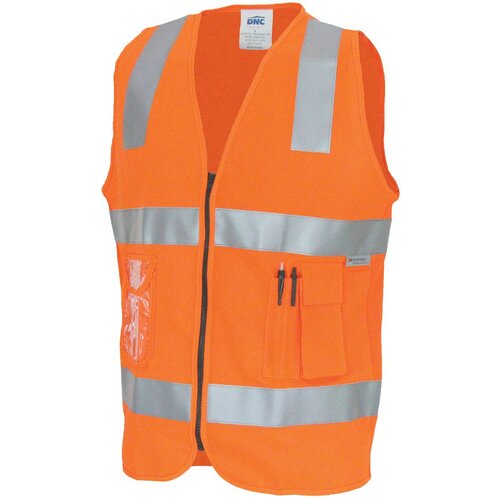 WORKWEAR, SAFETY & CORPORATE CLOTHING SPECIALISTS  - Day/Night Side Panel Safety Vests