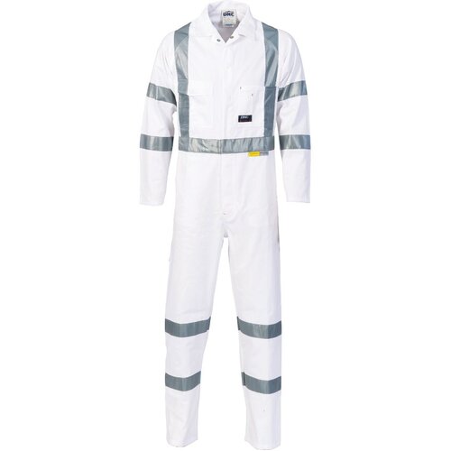 WORKWEAR, SAFETY & CORPORATE CLOTHING SPECIALISTS  - RTA Night Worker Coverall with CSR R/Tape