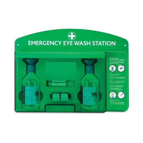 WORKWEAR, SAFETY & CORPORATE CLOTHING SPECIALISTS  - Elite Eyecare Station, Wall Mount With Mirror