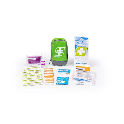 WORKWEAR, SAFETY & CORPORATE CLOTHING SPECIALISTS  - FIRST AID KIT, COMPACT, SOFT PACK - 12 PACK