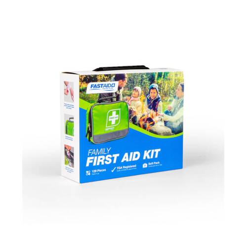 WORKWEAR, SAFETY & CORPORATE CLOTHING SPECIALISTS  - FIRST AID KIT, FAMILY, SOFT PACK - SINGLE