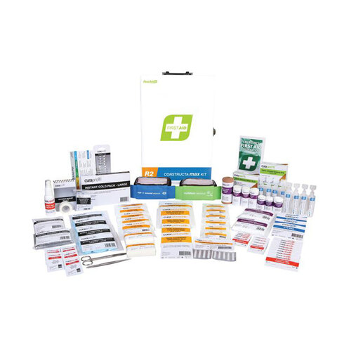 WORKWEAR, SAFETY & CORPORATE CLOTHING SPECIALISTS  - First Aid Kit, R2, Constructa Max Kit, Metal Wall Mount
