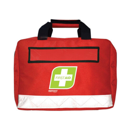 WORKWEAR, SAFETY & CORPORATE CLOTHING SPECIALISTS  - SOFT PACK, R2, RED, EMPTY WITH FOLD OUT COMPARTMENTS