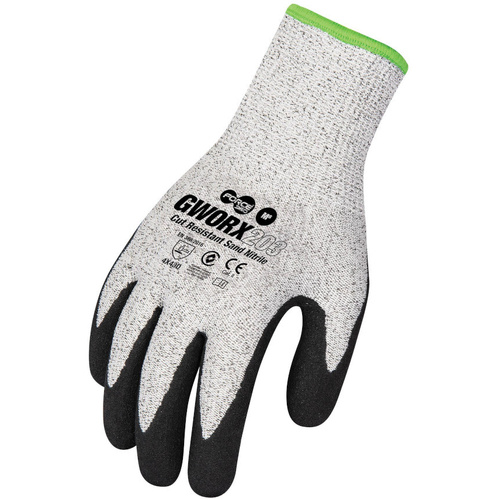 WORKWEAR, SAFETY & CORPORATE CLOTHING SPECIALISTS  - Force360 Cut Resistant Sand Nitrile Glove (Cut Level C)