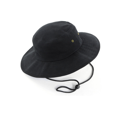 WORKWEAR, SAFETY & CORPORATE CLOTHING SPECIALISTS  - Surf Hat with Rope & Toggle