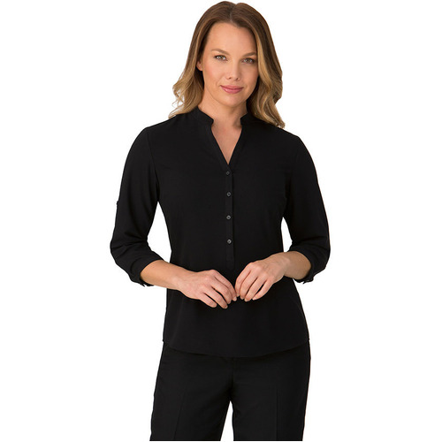 WORKWEAR, SAFETY & CORPORATE CLOTHING SPECIALISTS  - So Ezy - 3/4 Sleeve Shirt - Ladies