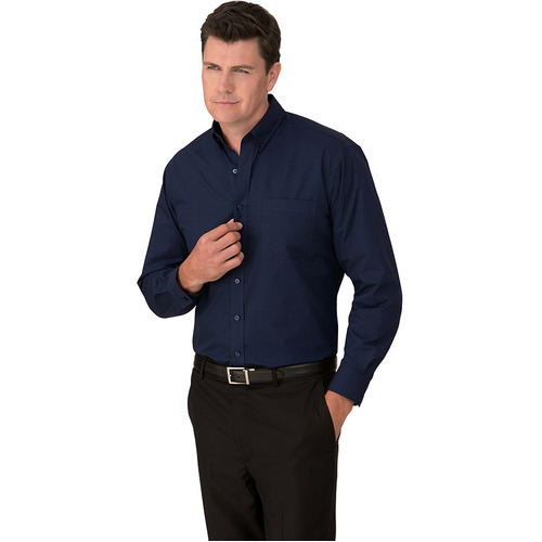 WORKWEAR, SAFETY & CORPORATE CLOTHING SPECIALISTS  - Micro Check Long Sleeve Shirt - Mens