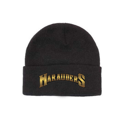 WORKWEAR, SAFETY & CORPORATE CLOTHING SPECIALISTS  - Arcylic Beanie (INC MARAUDERS TEXT LOGO EMB TO FRONT)
