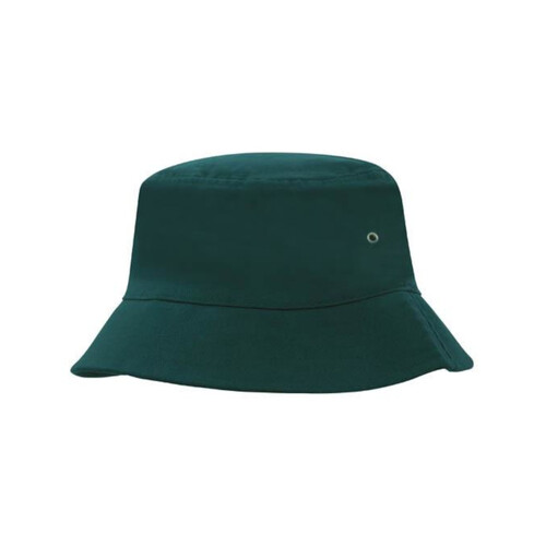 WORKWEAR, SAFETY & CORPORATE CLOTHING SPECIALISTS  - Brushed Sports Twill Bucket Hat (Inc All Logo) - AHR