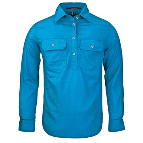 WORKWEAR, SAFETY & CORPORATE CLOTHING SPECIALISTS  - Women's Pilbara Shirt - Closed Front Light Weight (Inc All Logo) - AHR