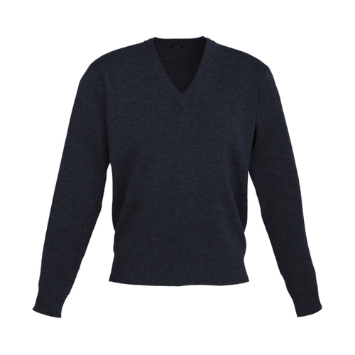 WORKWEAR, SAFETY & CORPORATE CLOTHING SPECIALISTS  - Mens V Neck Jumper  (Inc Logo)