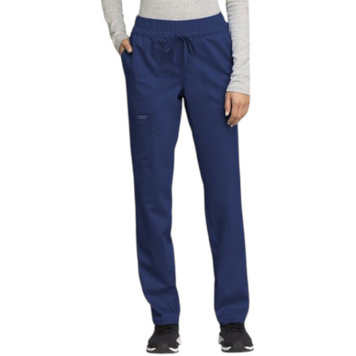 WORKWEAR, SAFETY & CORPORATE CLOTHING SPECIALISTS  - Revolution - HIGH WAISTED KNIT BAND TAPERED WOMEN'S PANT, REGULAR LENGTH