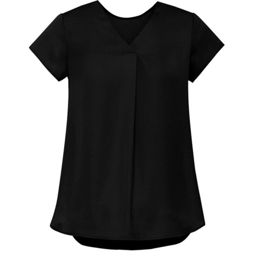 WORKWEAR, SAFETY & CORPORATE CLOTHING SPECIALISTS  - Boulevard - Kayla V-Neck Pleat Blouse