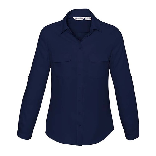 WORKWEAR, SAFETY & CORPORATE CLOTHING SPECIALISTS  - Ladies Madison Long Sleeve