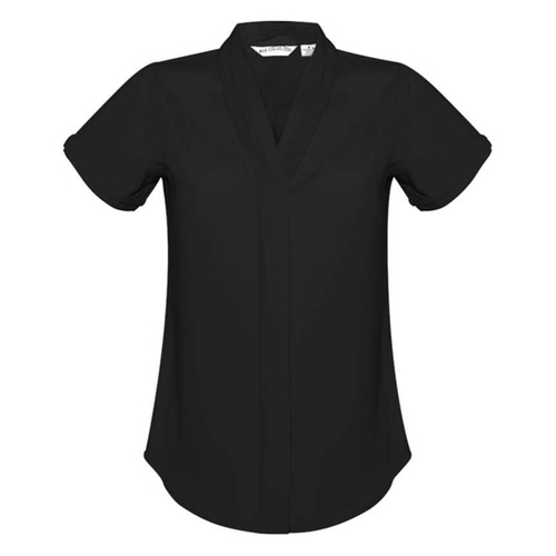 WORKWEAR, SAFETY & CORPORATE CLOTHING SPECIALISTS  - Ladies Madison Short Sleeve