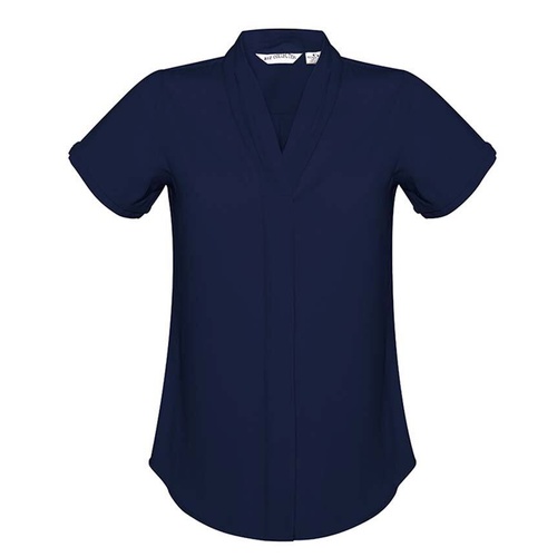 WORKWEAR, SAFETY & CORPORATE CLOTHING SPECIALISTS  - Ladies Madison Short Sleeve