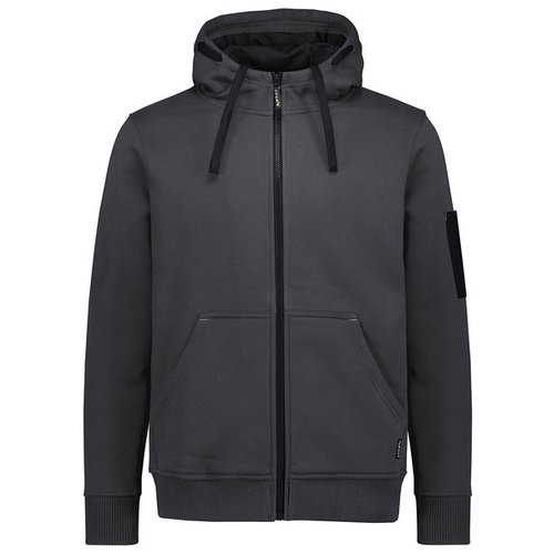 WORKWEAR, SAFETY & CORPORATE CLOTHING SPECIALISTS  - Unisex Zip Front Multi-Pocket Hoodie (inc heat press front & back)