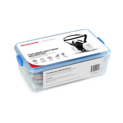 WORKWEAR, SAFETY & CORPORATE CLOTHING SPECIALISTS  - Honeywell 7700 Welders Kit Lunchbox Medium P2/OV