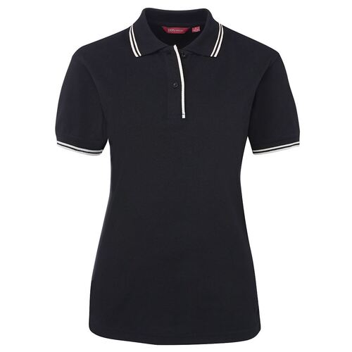 WORKWEAR, SAFETY & CORPORATE CLOTHING SPECIALISTS  - JB's LADIES CONTRAST POLO