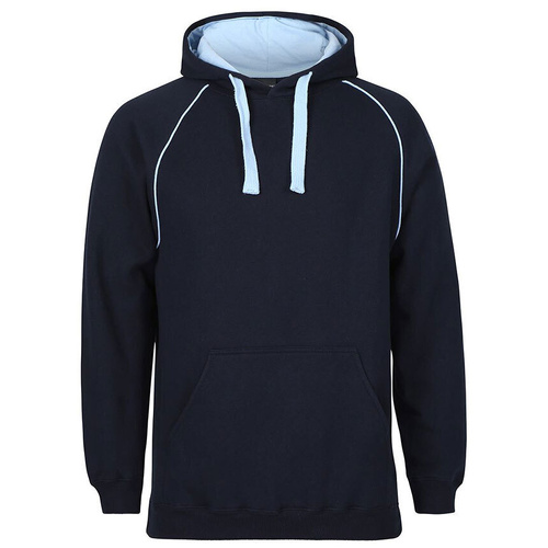 WORKWEAR, SAFETY & CORPORATE CLOTHING SPECIALISTS  - JB's CONTRAST FLEECY HOODIE