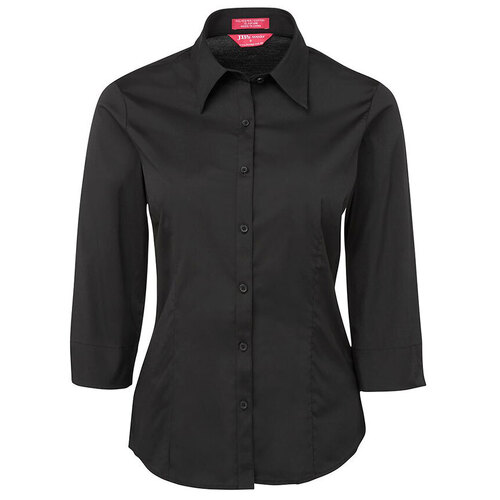 WORKWEAR, SAFETY & CORPORATE CLOTHING SPECIALISTS  - JB's LADIES URBAN 3/4 POPLIN SHIRT