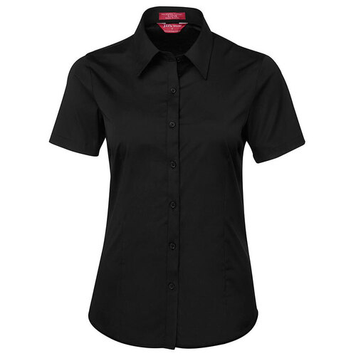WORKWEAR, SAFETY & CORPORATE CLOTHING SPECIALISTS  - JB's Ladies Urban Short Sleeve Poplin Shirt