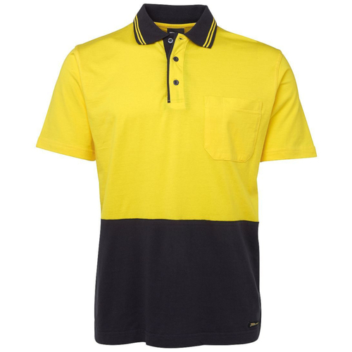 WORKWEAR, SAFETY & CORPORATE CLOTHING SPECIALISTS  - JB's HI VIS S/S COTTON POLO