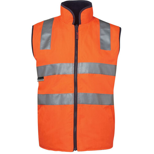 WORKWEAR, SAFETY & CORPORATE CLOTHING SPECIALISTS  - JB's HI VIS 4602.1 (D) REVERSIBLE VEST